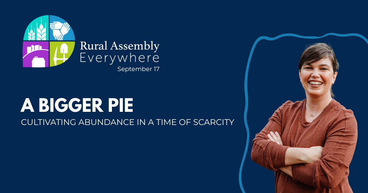 Madeline Matson with Rural Assembly Logo