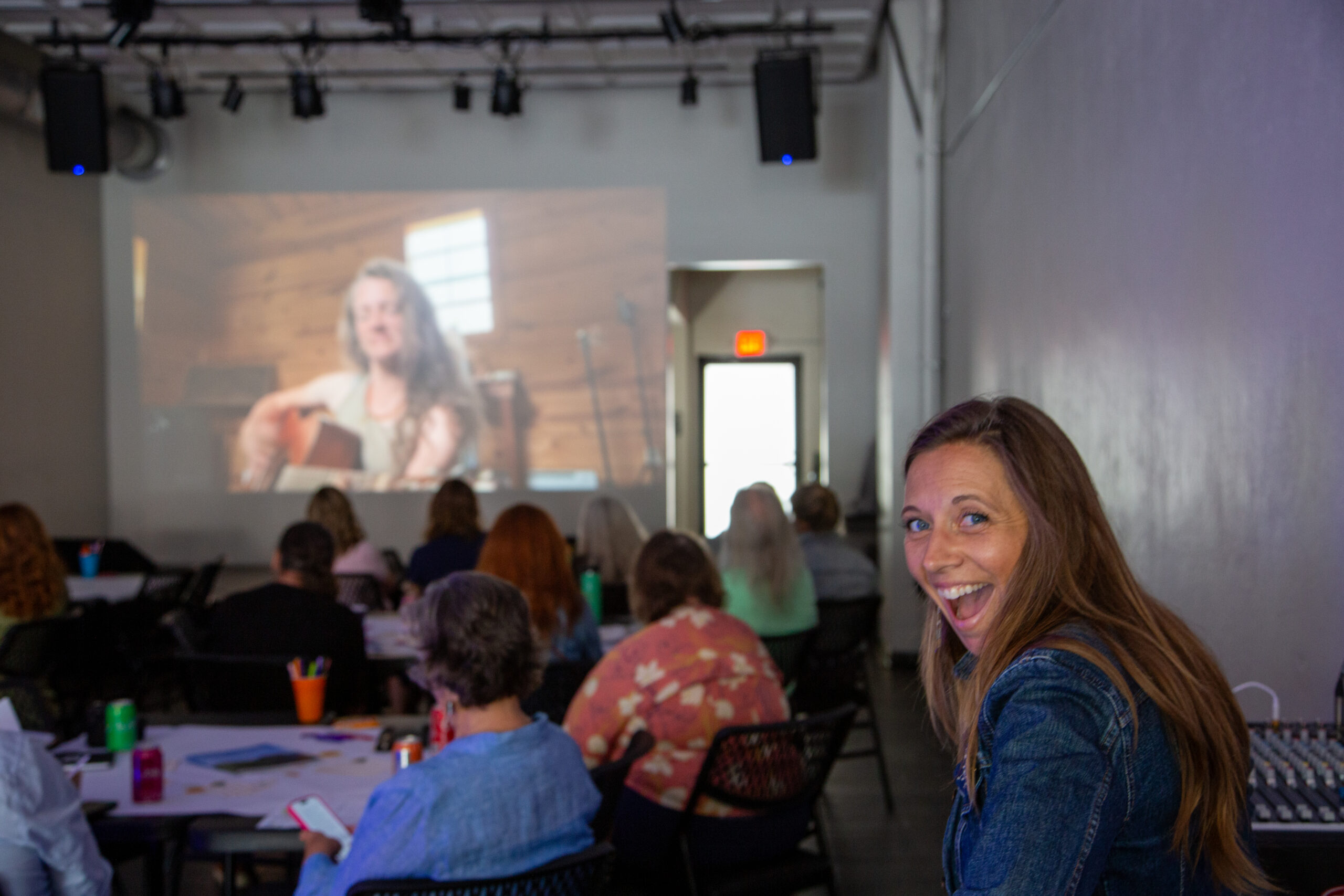 Everywhere participants gathered to watch broadcast