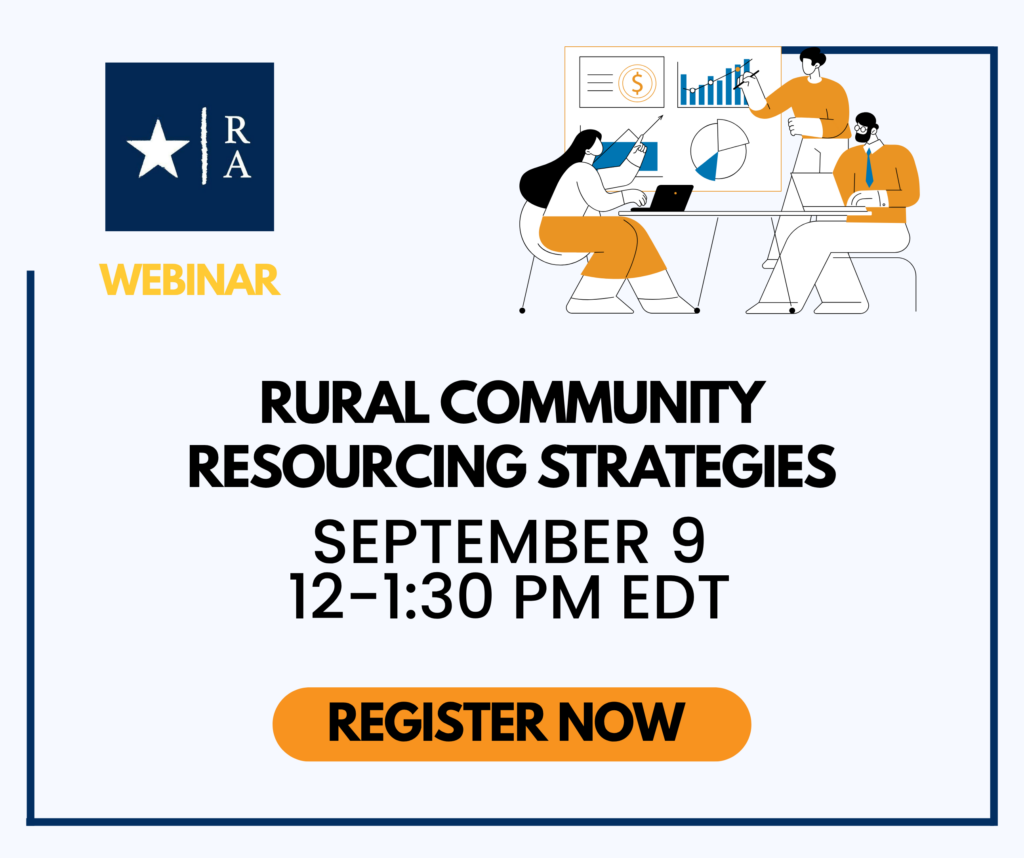 Rural Community Resourcing Strategies Webinar